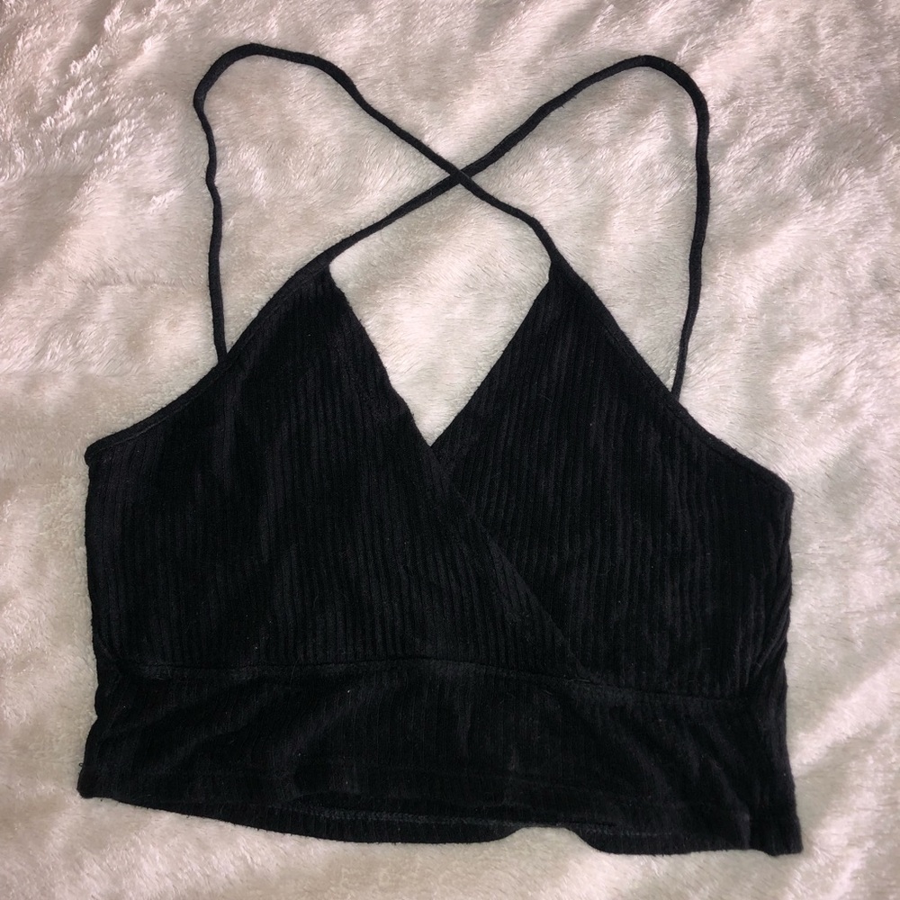 Brandy Melville spaghetti strap crop top